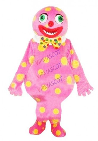Hot sale Cute Character Adult cute New Buffoon Mascot Costume fancy dress Halloween party costume