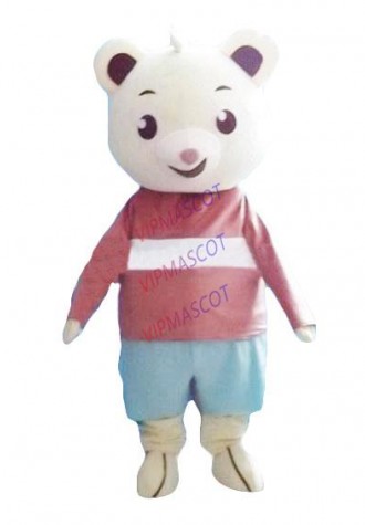 Hot sale Character Adult cute obedient bear Mascot Costume fancy dress Halloween party costume
