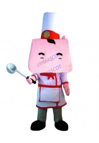 Hot sale Foam Cartoon Character Adult lovely china cook  Mascot Costume fancy dress Halloween party costume