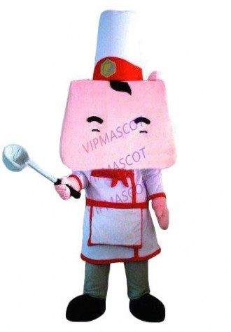 Hot sale Foam Cartoon Character Adult lovely china cook  Mascot Costume fancy dress Halloween party costume