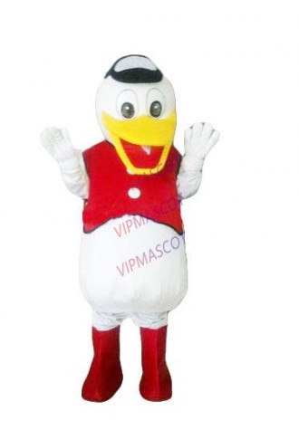 Hot sale Cute Cartoon Character Adult cute duck Mascot Costume Fancy Dress Halloween party costume
