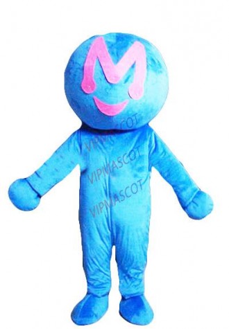 Hot sale Cute Cartoon Character Adult lovely blue doll Mascot Costume fancy dress Halloween party costume