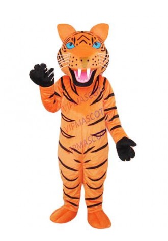 Hot sale Cute Cartoon Character Adult Brutal Tiger Mascot Costune Dress cosplay Halloween Party Costume