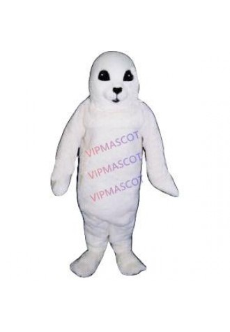 Hot sale Foam Cartoon Character Adult lovely Baby Seal Mascot White Mascot Costume fancy dress Halloween party costume