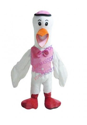 Hot sale Cute Adult goose mascot costume animal mascot fancy dress party costumes animal costume