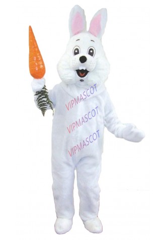 New arrival Cute Cartoon Character Adult EASTER RABBIT BUNNY MASCOT DELUXE COSTUME NEW