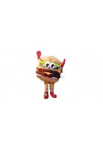 Hot selling Foam Adult cute BEST BURGERS ON THE PLANET HAMBURGER Mascot Costume Fancy Dress Halloween Cartoon Party Outfits