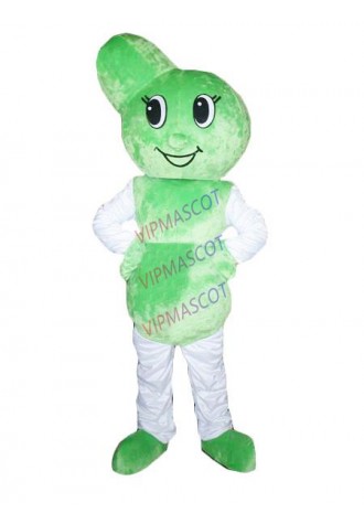 Hot selling Foam Adult cute Green Apple Cartoon Mascot Costume Christmas Hallowmas Party Dress