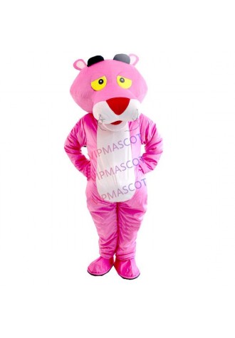 The pink panther mascot costume cartoon  fancy dress cosplay suit carnival costume