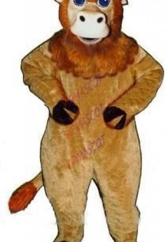 mascot  Baby Buffalo Mascot Costume Big Blue Eyes Brown little baffalo anime cosplay costume carnival costumes fancy dress