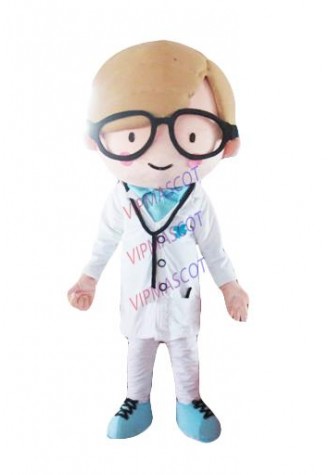 Latest high quality cartoon customized the Doctor Mascot Costume Party Cosplay Fancy Dress Costume Holiday special clothing