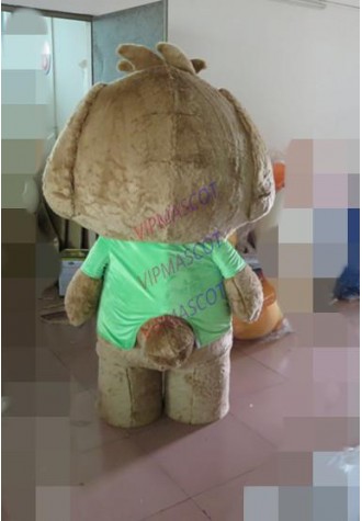 Latest high quality custom grey mascot costumes dog mascot costumes Holiday special clothing