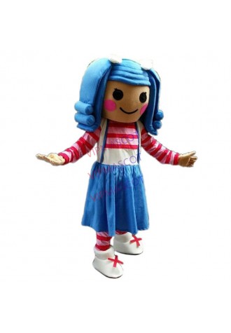 Best lalaloopsy girl Mascot Costume Cartoon Fancy Dress Free Shipping Adult Size
