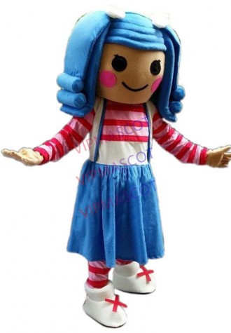 Best lalaloopsy girl Mascot Costume Cartoon Fancy Dress Free Shipping Adult Size