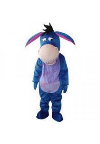 blue ass mascot costume fancy party dress suit carnival costume