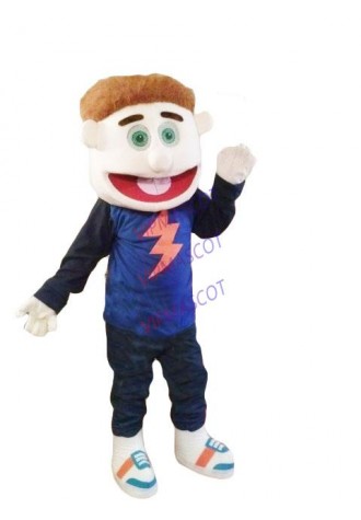 Classical Puppet Mascot Costume Adult Cartoon Puppet Boy Theme Anime Cosply Costumes Fancy Carnival Dress Suit Kits 1779