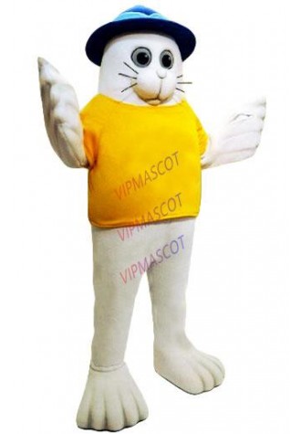 professional cute white seal dog mascot costume adult seal theme anime cosply costumes carnival fancy dress kits for school 2095