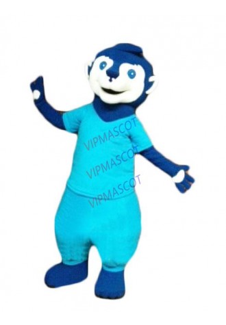 blue Meerkat mascot costume adult size customizable cartoon animal theme carnival anime cosply mascotte fancy dress kits 2437