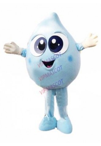 cute waterdrop mascot costume adult size advertising pure water theme anime cosplay costumes carnival fancy dress kits 2535