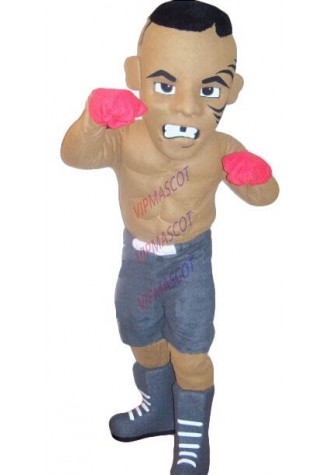 Hot Sale Mascot mike tyson mascot Costume Adult Boxing Theme Anime Cosply Costumes Carnival Party Fancy Dress Mascotte Kits 1766