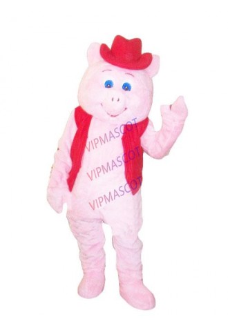 Custom Mascot Lovely Pink Pig Mascot Costume Adult Cartoon Piggy Porket Porkling Theme Anime Cosply Carnival Fancy Dress 1780