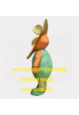 little yellow sun flower mascot costume adult size cartoon wild flower theme school performing costumes carnival fancy 2602
