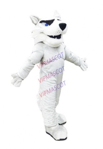 light grey husky mascot costume adult size customizable huskie theme animal mascotte fancy dress carnival cosply costumes 2435