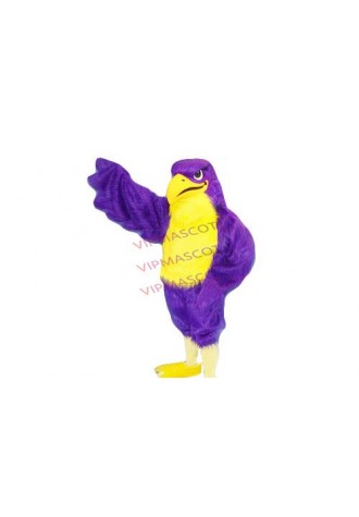 purple falcon mascot costume high quality adult size sport eagle hawk bird theme anime cosplay costumes carnival fancy 2830