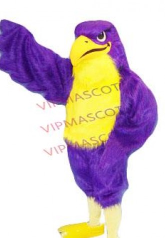 purple falcon mascot costume high quality adult size sport eagle hawk bird theme anime cosplay costumes carnival fancy 2830