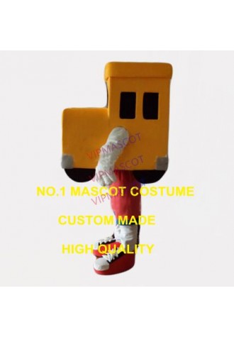 popular orange car mascot costume wholesale adult size hot cartoon car theme school performing props carnival fancy dress 2603