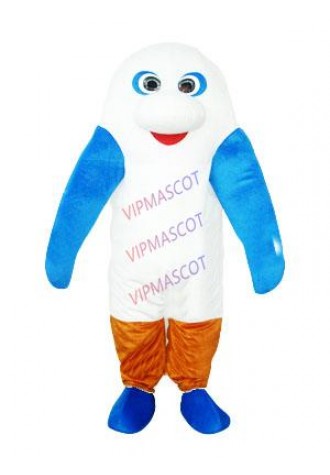 Anime Cosply Costumes White Seal Mascot Costume Adult Cartoon Character Anime Cosplay Costume Carnival Fancy Dress Mascotte1929