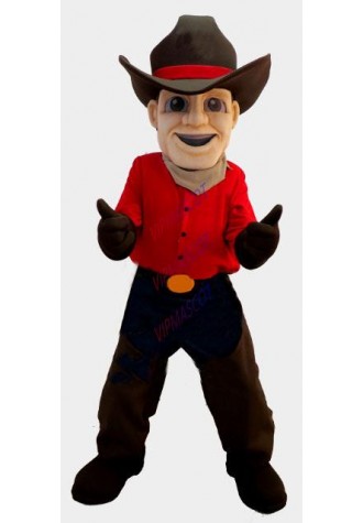 Anime Cosply Costumes Cowboy Mascot Costume Adult Cowboy Theme High Quality Cartoon Carnival Mascotte Costumes Fancy Dress 2058