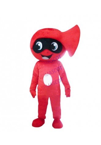 red horn mascot costume adult size factory wholesale cartoon horn theme anime cosplay costumes carnival fancy dress kits 2935