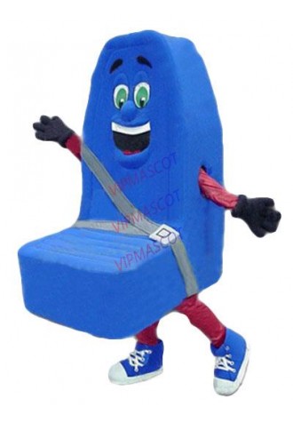 safety belt mascot costume new custom cartoon blue seat belt harness life belt life saver traffic safety theme mascotte 2965