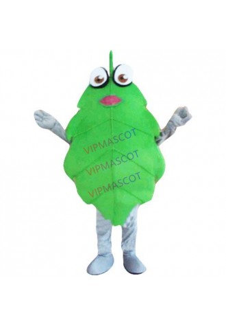 tree leaf mascot costume green leaf custom cartoon character cosplay carnival costume 3022