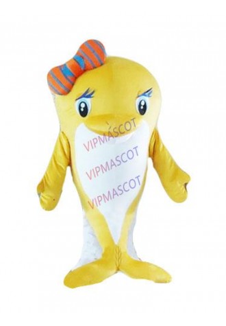 brown dolphin mascot costume custom cartoon character cosplay adult size carnival costume 3327