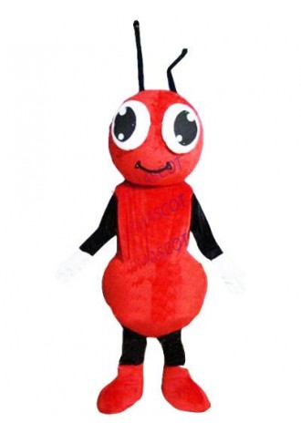 red flying ant mascot costume custom cartoon character cosplay adult size carnival costume 3119