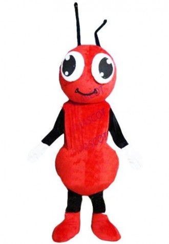 red flying ant mascot costume custom cartoon character cosplay adult size carnival costume 3119