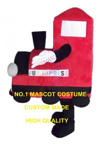 railway engine train mascot costume custom adult size cartoon character cosplay carnival costume 3186