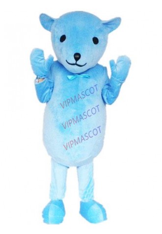 blue bear mascot costume custom adult size cartoon character cosplay carnival costume 3209