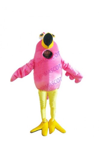 cartoon flamingo bird mascot costume wholesale cheap custom pink plamingo theme anime cosply costumes carnival fancy dress 3445
