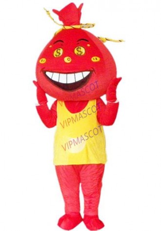 money bag mascot costume bank custom adult size cartoon character cosplay carnival costume 3244