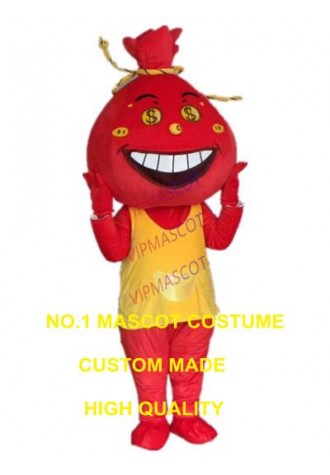 money bag mascot costume bank custom adult size cartoon character cosplay carnival costume 3244