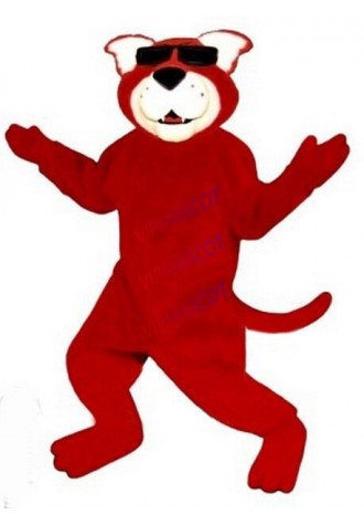 Red Cat mascot costume adult size high quality cartoon happy red leapoard cat theme anime cosplay costumes carnival fancy 2778