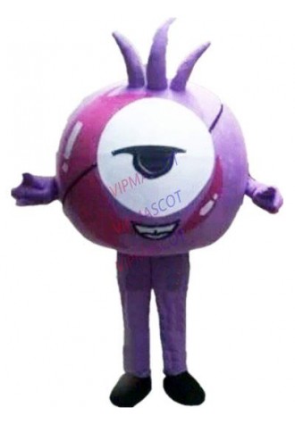 Purple onion mascot costume custom cartoon character cosplay adult size carnival costume 3293