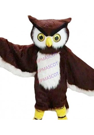 NEW Eagle mascot costume Adult Size Halloween Brown Owl Cartoon Costume Fancy Dress high quality Factory Direct Sale