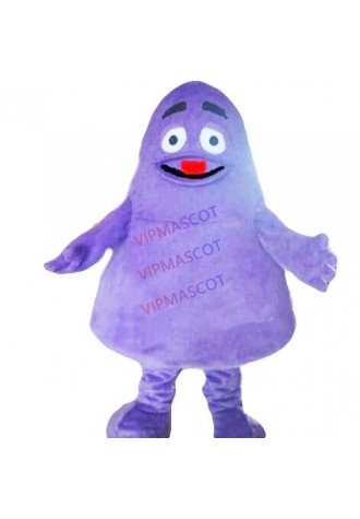 Grimace Purple Monster Mascot Costume Monster Cartoon Costume Costume Party Fancy Dress Free Shipping Adult size.