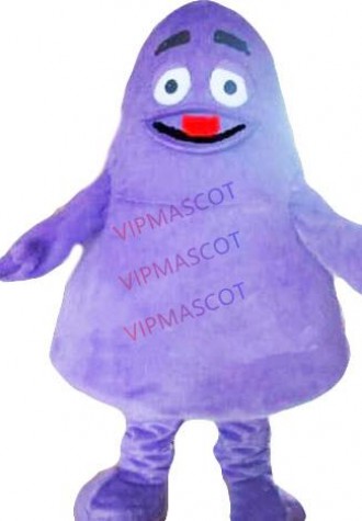 Grimace Purple Monster Mascot Costume Monster Cartoon Costume Costume Party Fancy Dress Free Shipping Adult size.