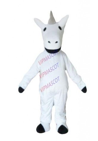 Professional White Horse mascot costume animal cartoon costume adult party fancy dress mascot costume free shipping