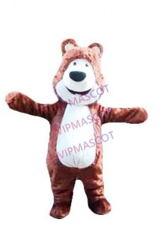 High quality Not deformed EVA Material Brown bear Mascot Costumes Movie props show cartoon Apparel Cosplay Unisex 448